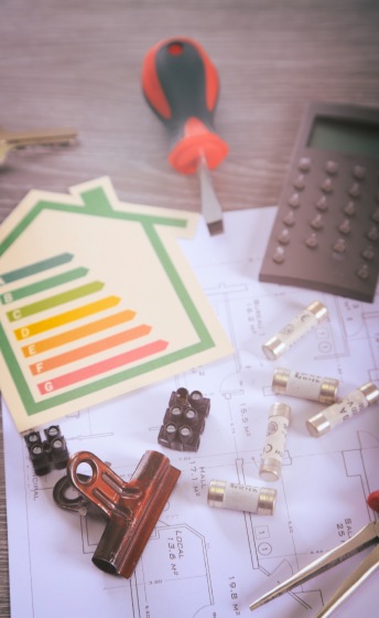Étiquette DPE énergétique affichant les classes de performance du logement