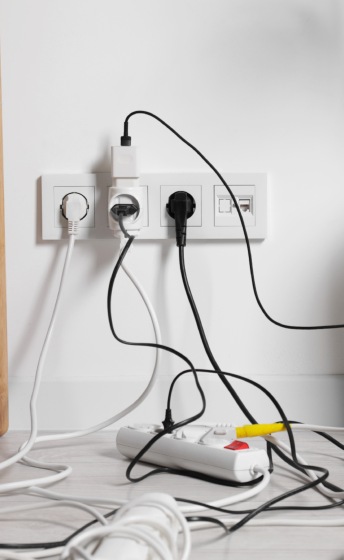 Tableau électrique domestique avec disjoncteurs, diagnostic électricité