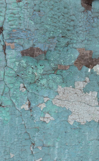 Peinture au plomb écaillée sur un mur, diagnostic plomb pour vente